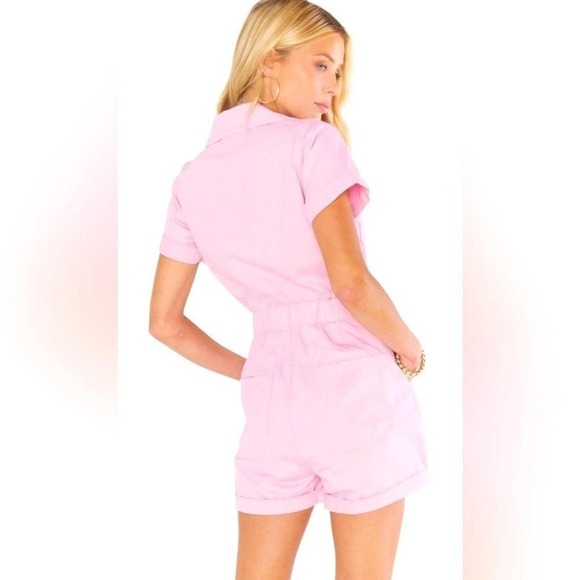 Show Me Your MuMu Pants - NWT Show Me Your MuMu Barbie Pink Women's Shorts Romper M